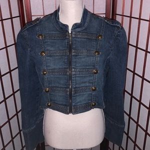 Platinum Edge Button up Jean Jacket